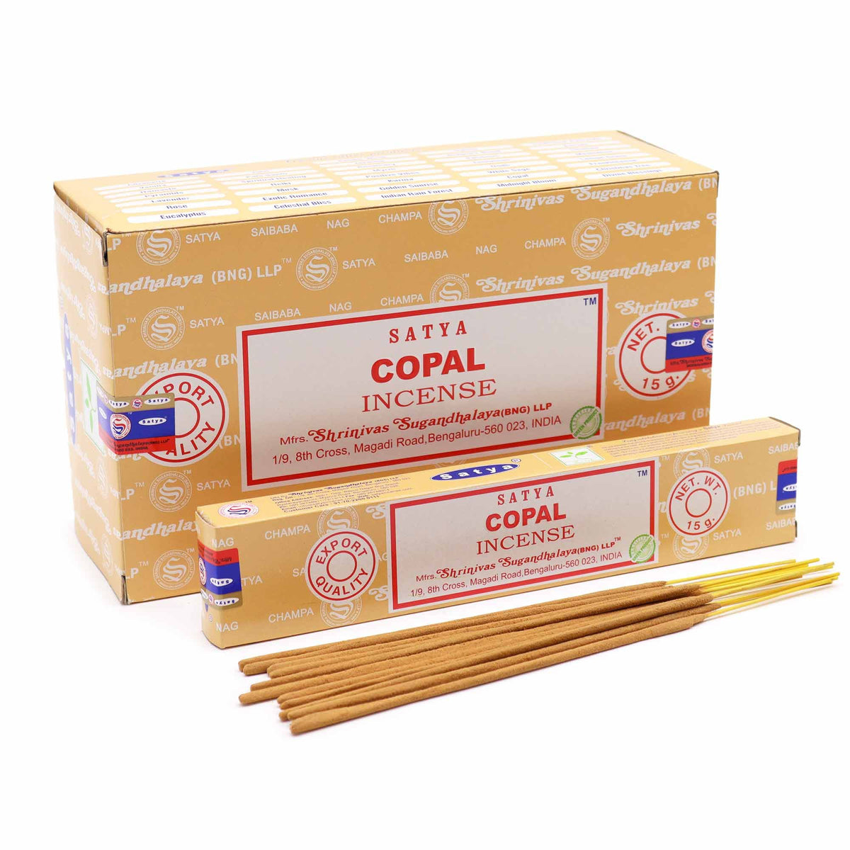 Satya Incense Sticks 15g - Copal - Spiru-shop.nl