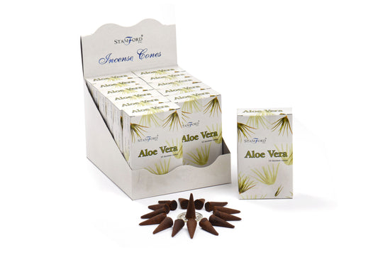 Aloe Vera Incense Cones - Spiru-shop.nl