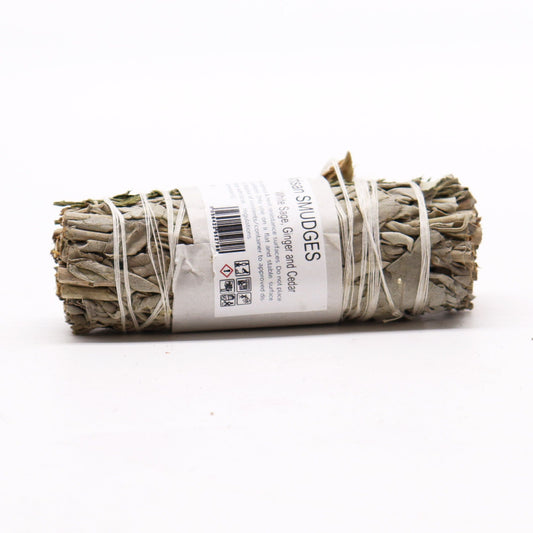 Smudge Stick - White Sage, Ginger and Cedar - Spiru-shop.nl