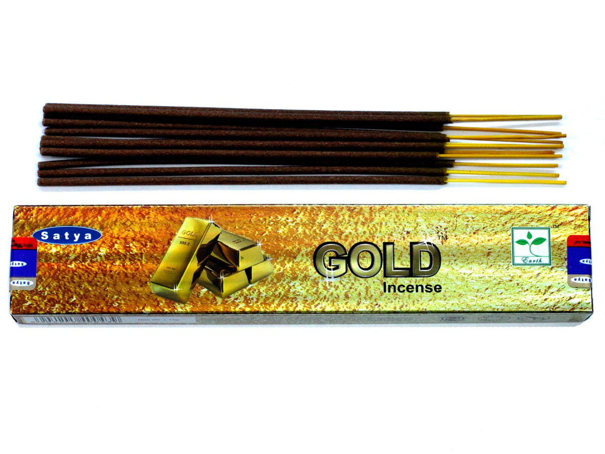 Satya Incense 15gm - Gold - Spiru-shop.nl
