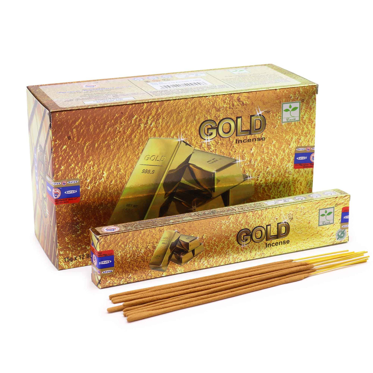 Satya Incense 15gm - Gold - Spiru-shop.nl