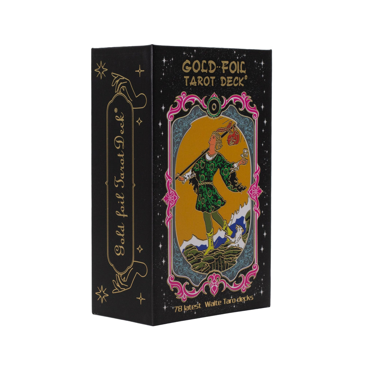 Gold Foil Tarot Card Set - with booklet - Spiru-shop.nl