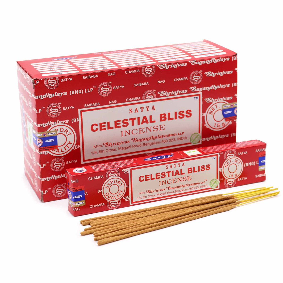 Satya Incense Sticks 15g - Celestial Bliss - Spiru-shop.nl