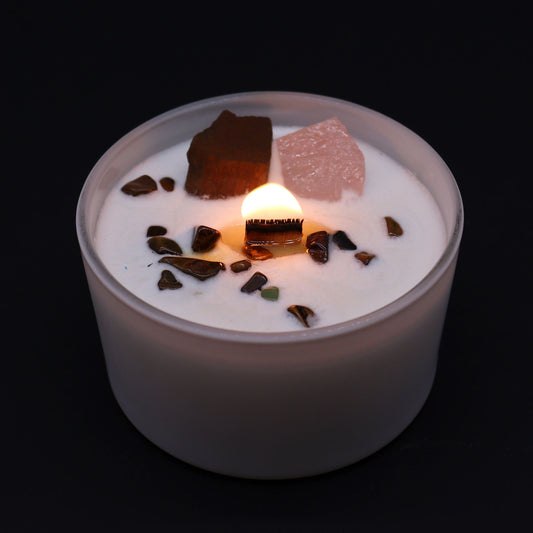 Chakra Crystal Candles - Sacred Chakra - Spiru-shop.nl