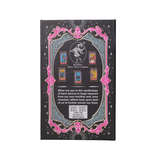 Gold Foil Tarot Card Set - with booklet - Spiru-shop.nl