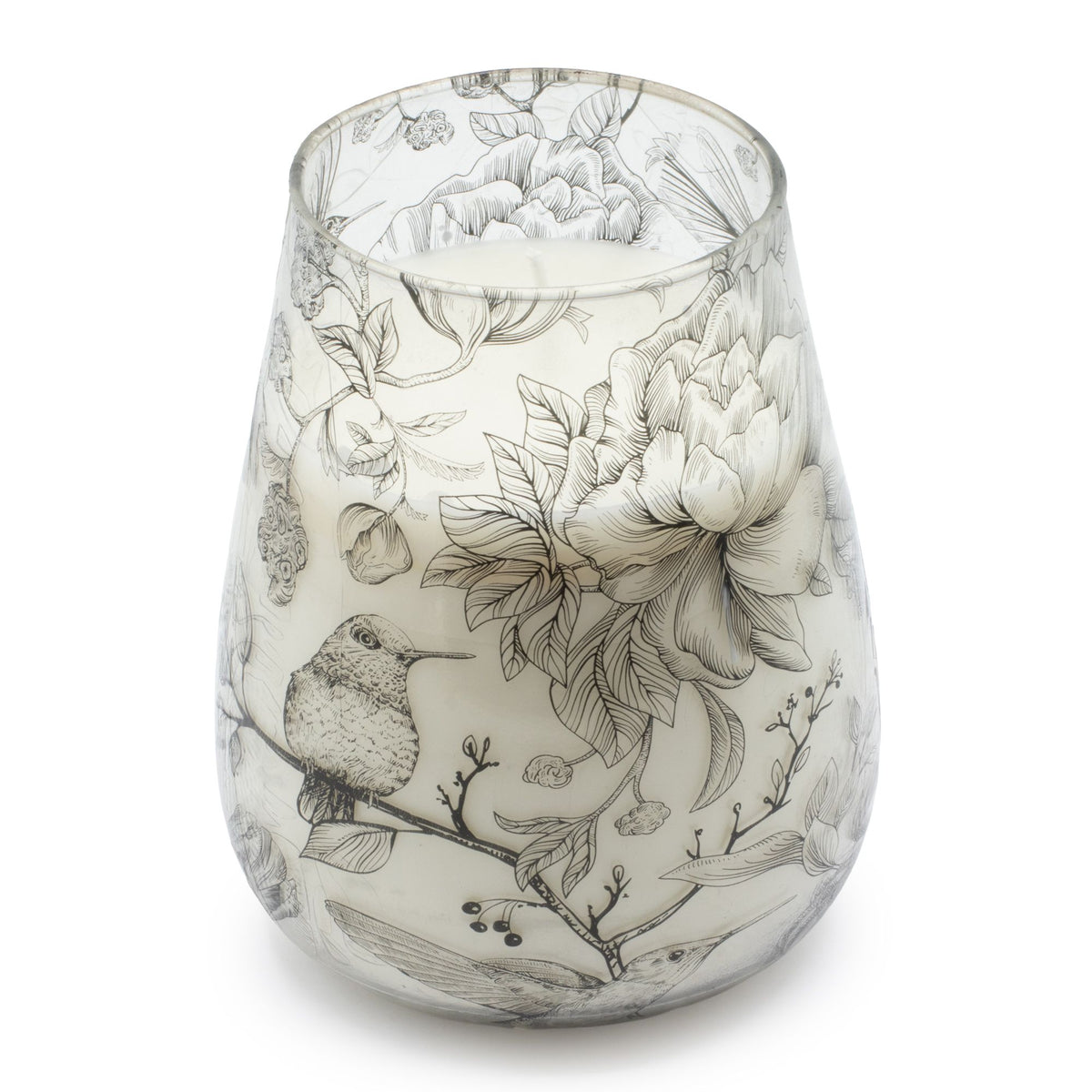 Tall Glass Jar Candles - Drawn by Flame - Spiru-shop.nl