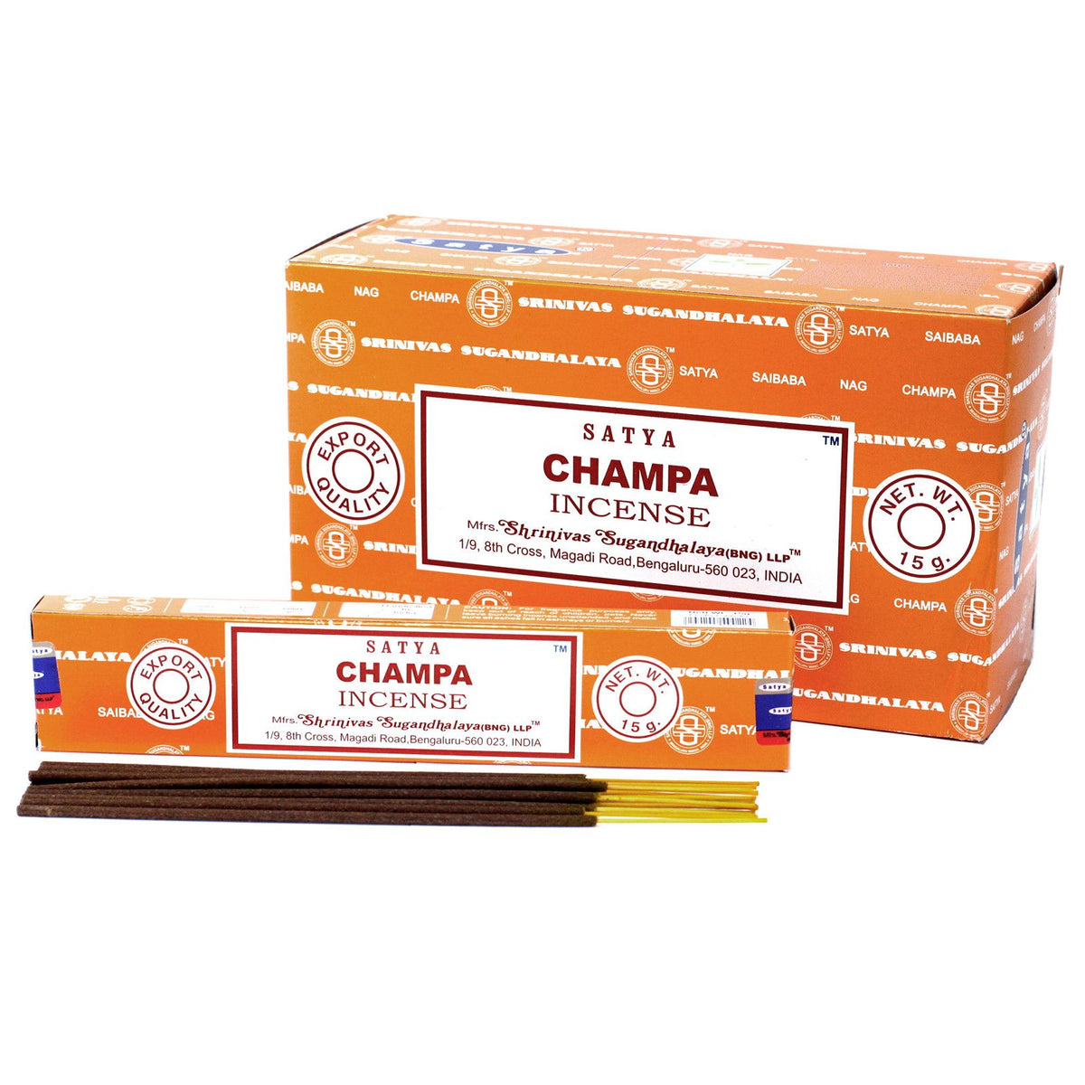 Satya Incense 15gm - Champa - Spiru-shop.nl