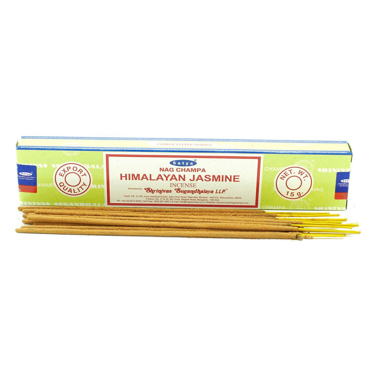 Satya Incense Sticks 15g - Himalayan Jasmine - Spiru-shop.nl
