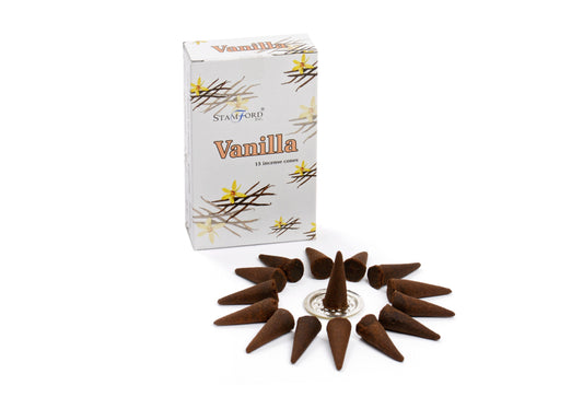 Vanilla Incense Cones - Spiru-shop.nl