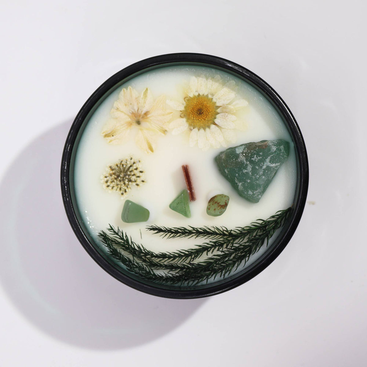 Hop Hare Crystal Magic Flower Candle - The Magician - Spiru-shop.nl