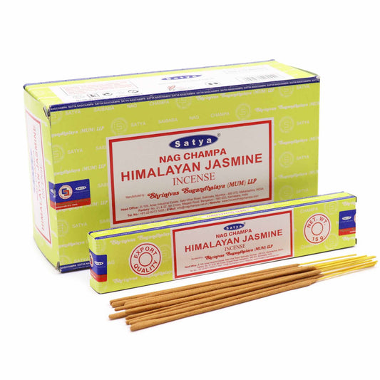 Satya Incense Sticks 15g - Himalayan Jasmine - Spiru-shop.nl
