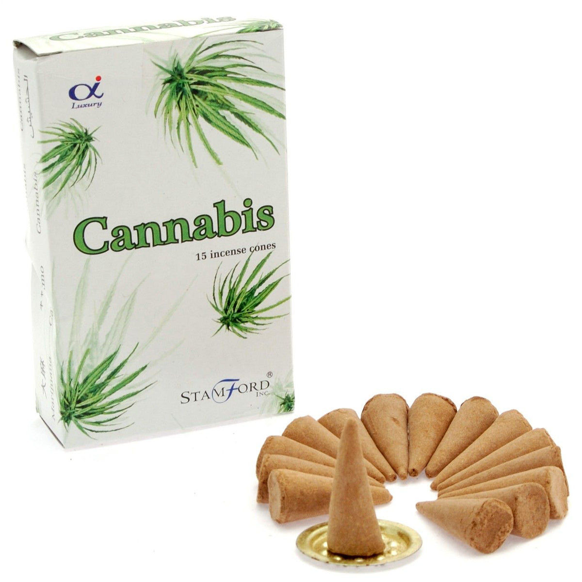 Cannabis Incense Cones - Spiru-shop.nl