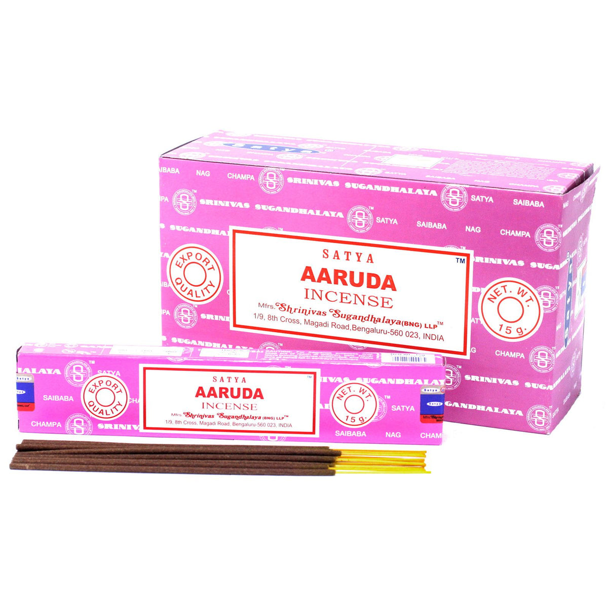 Satya Incense 15gm - Aaruda - Spiru-shop.nl