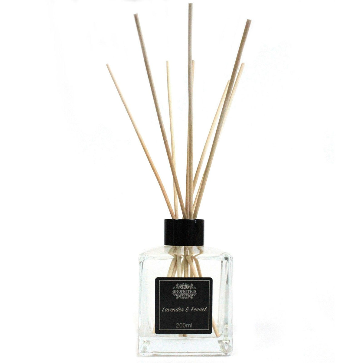 200ml Lavender & Fennel Essential Oil Reed Diffuser - Spiru-shop.nl
