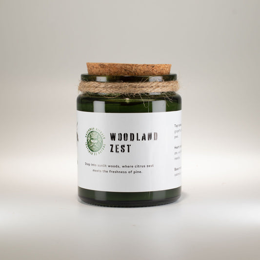 Greenman Woodwick Soy Candle - Woodland Zest - Spiru-shop.nl