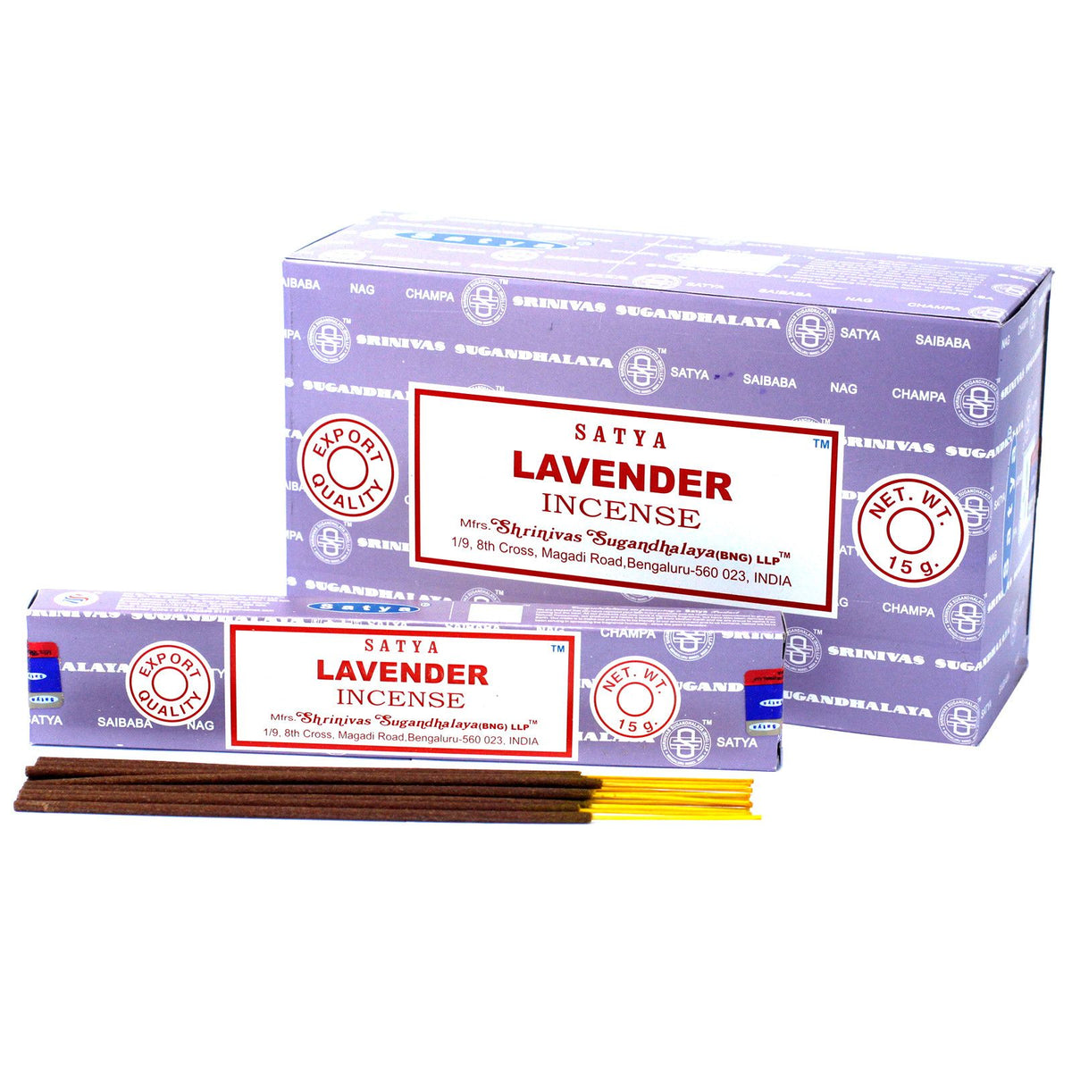 Satya Incense 15gm - Lavender - Spiru-shop.nl