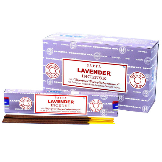 Satya Incense 15gm - Lavender - Spiru-shop.nl