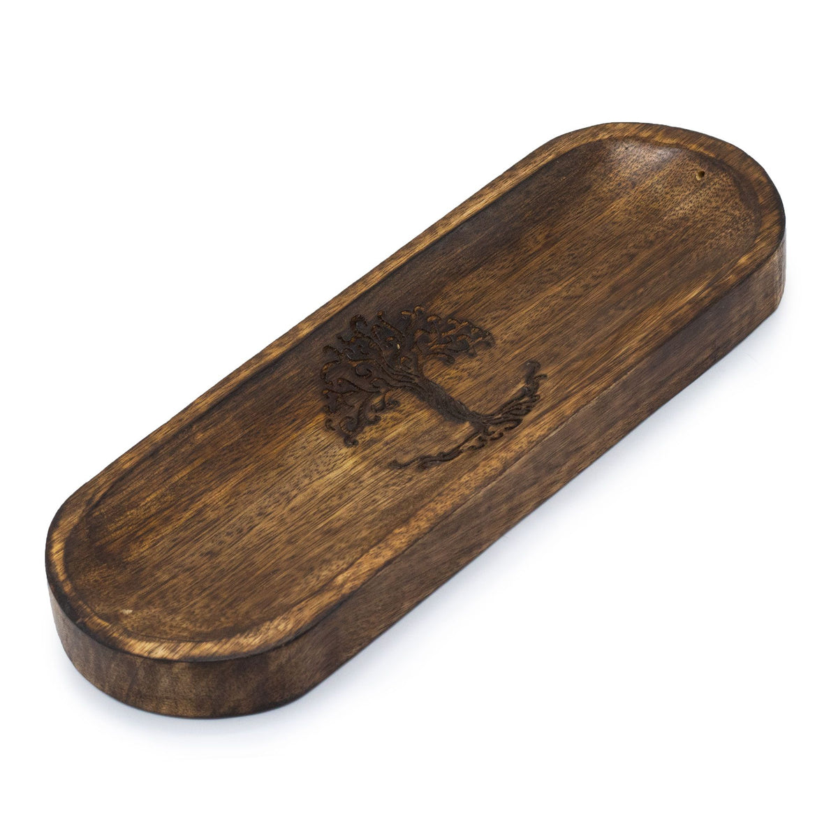 Large Incense Tray 30x10cm - Tree of Life - Spiru-shop.nl
