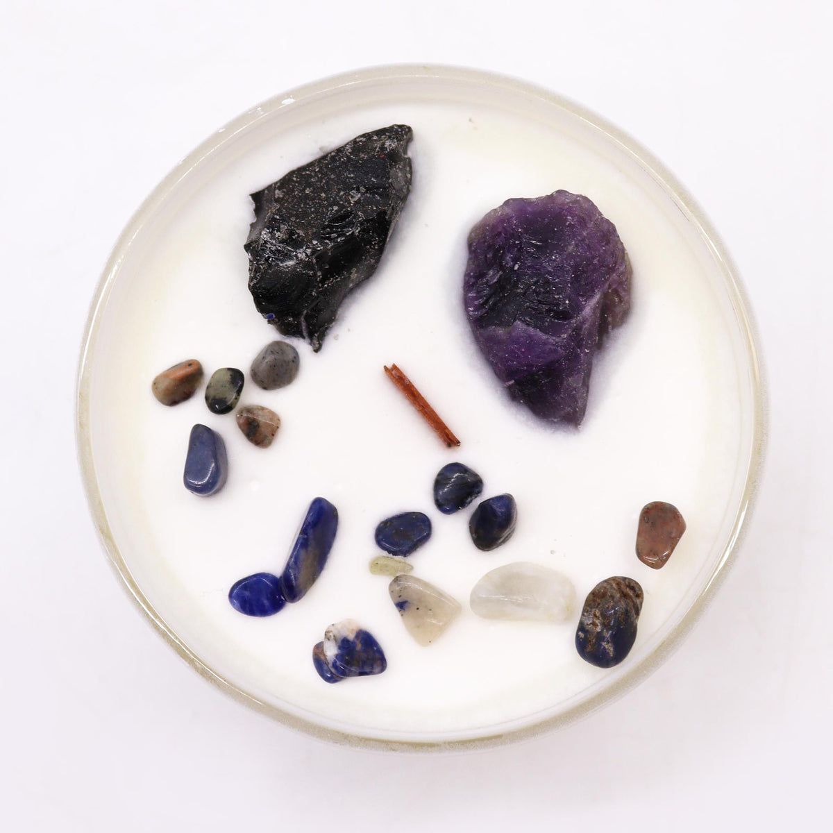 Chakra Crystal Candles - Solar Plexus Chakra - Spiru-shop.nl