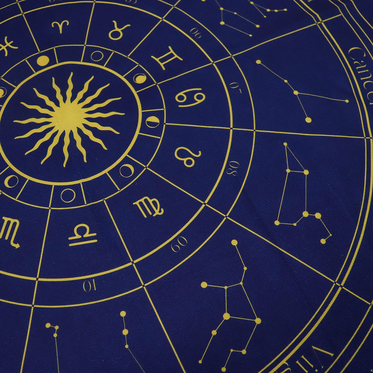 Tarot Reading Cloth - Zodiac - Spiru-shop.nl