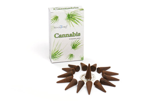 Cannabis Incense Cones - Spiru-shop.nl