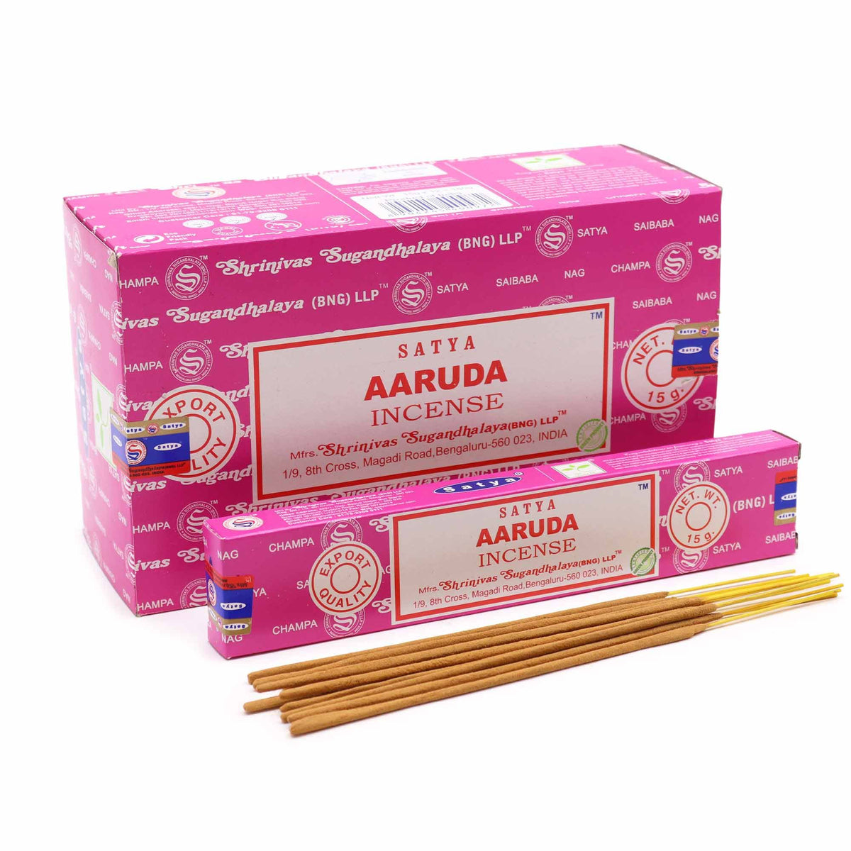 Satya Incense 15gm - Aaruda - Spiru-shop.nl