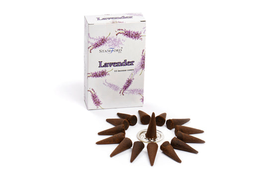 Lavender Incense Cones - Spiru-shop.nl