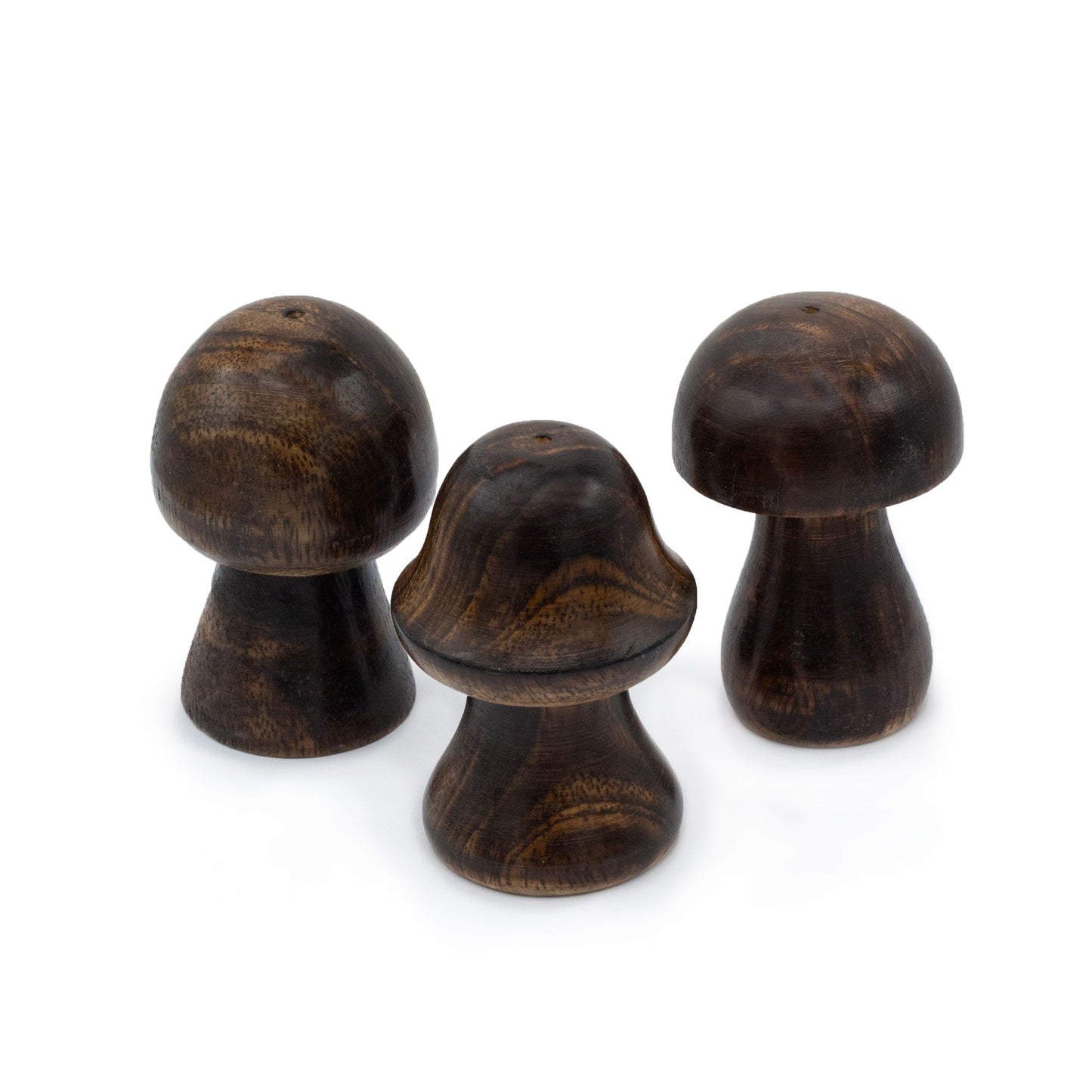 Set of 3 Mini Incense Mushrooms (8cm 7cm 6.5cm) - Spiru-shop.nl