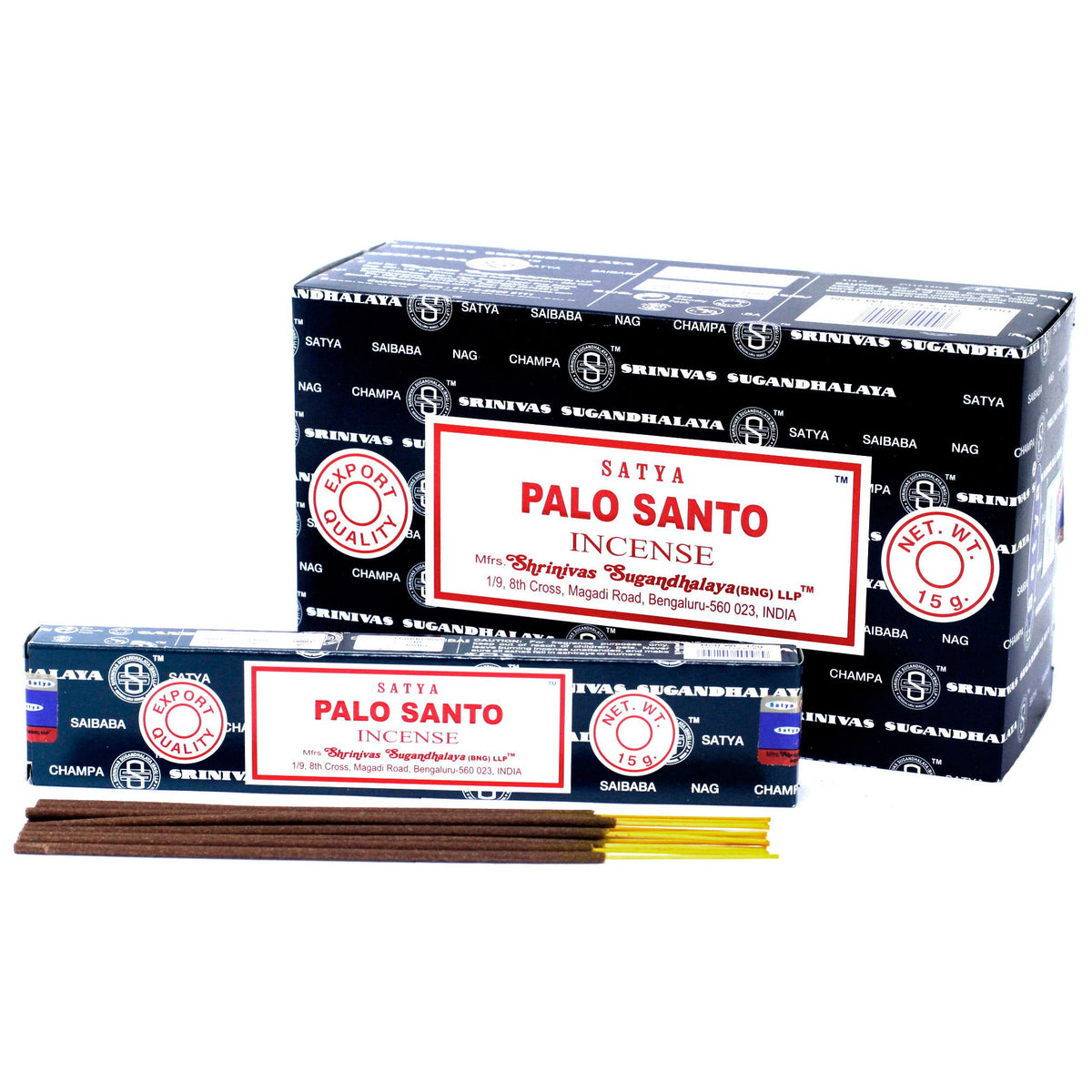 Satya Incense 15gm - Palo Santo - Spiru-shop.nl