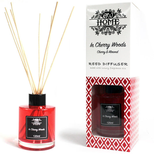 120ml Reed Diffuser - In Cherry Woods - Spiru-shop.nl