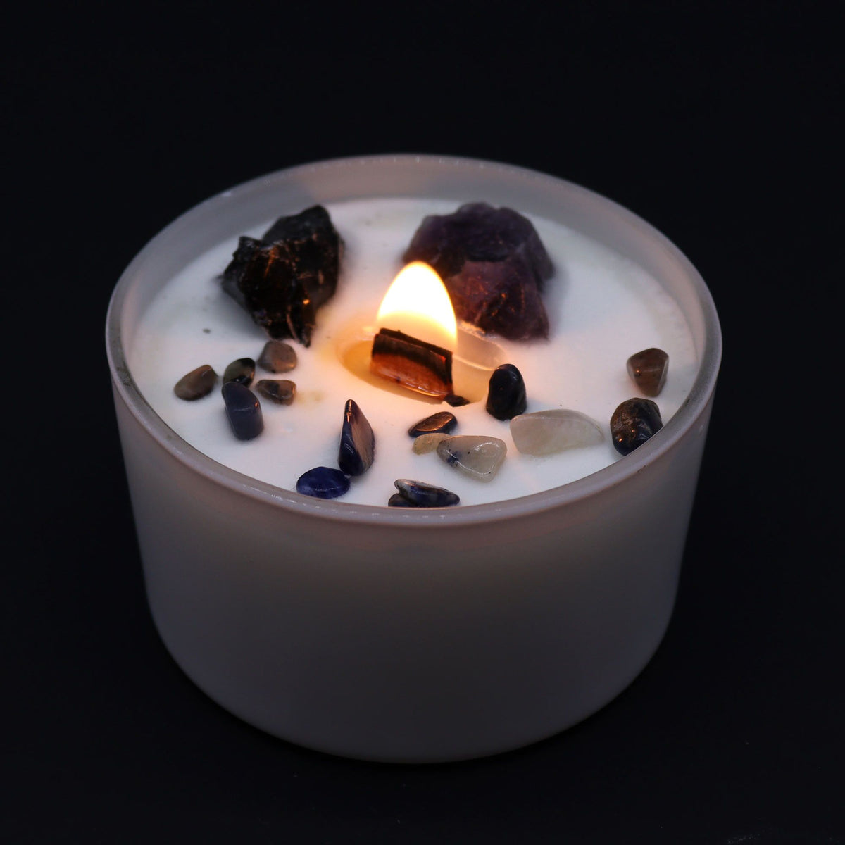 Chakra Crystal Candles - Solar Plexus Chakra - Spiru-shop.nl