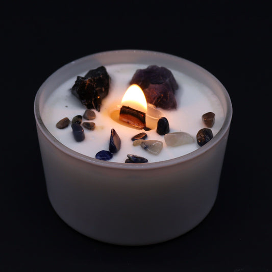 Chakra Crystal Candles - Solar Plexus Chakra - Spiru-shop.nl