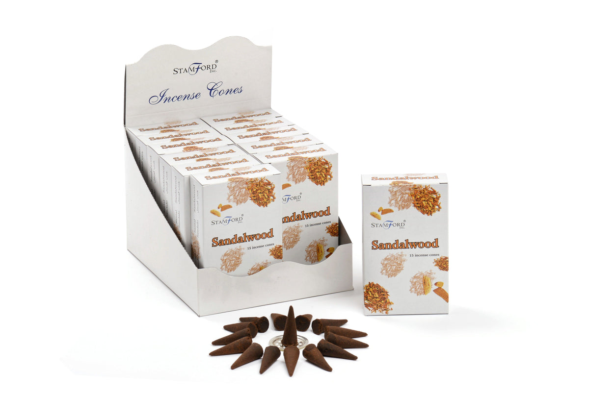 Sandalwood Incense Cones - Spiru-shop.nl