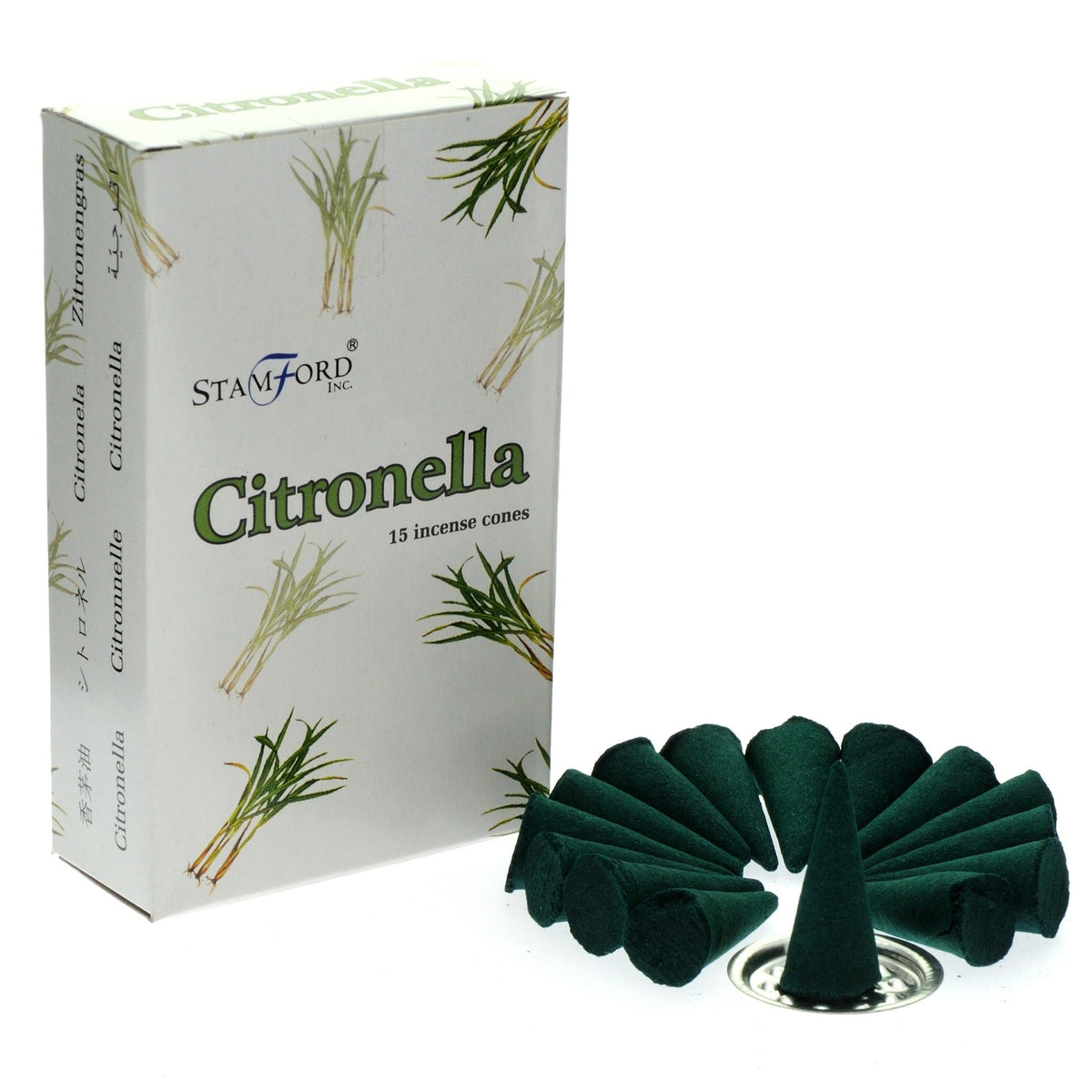 Citronella Incense Cones - Spiru-shop.nl