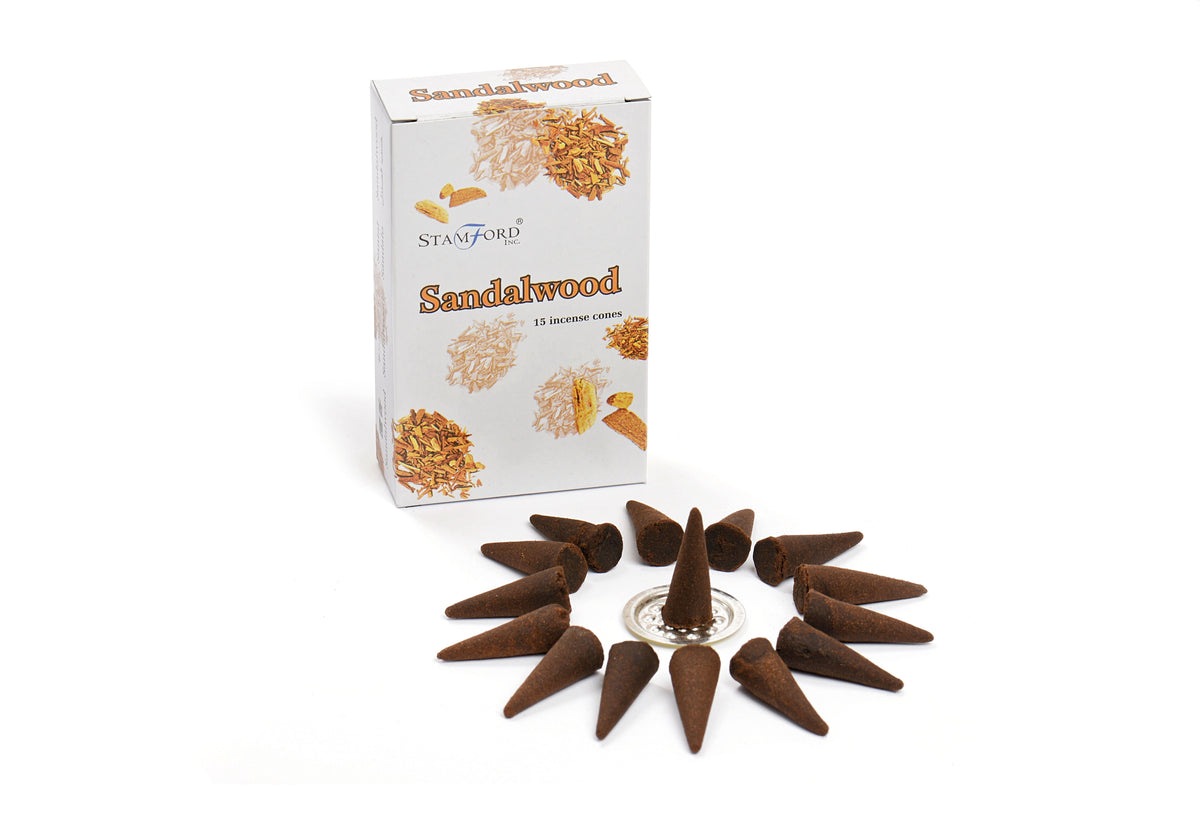 Sandalwood Incense Cones - Spiru-shop.nl