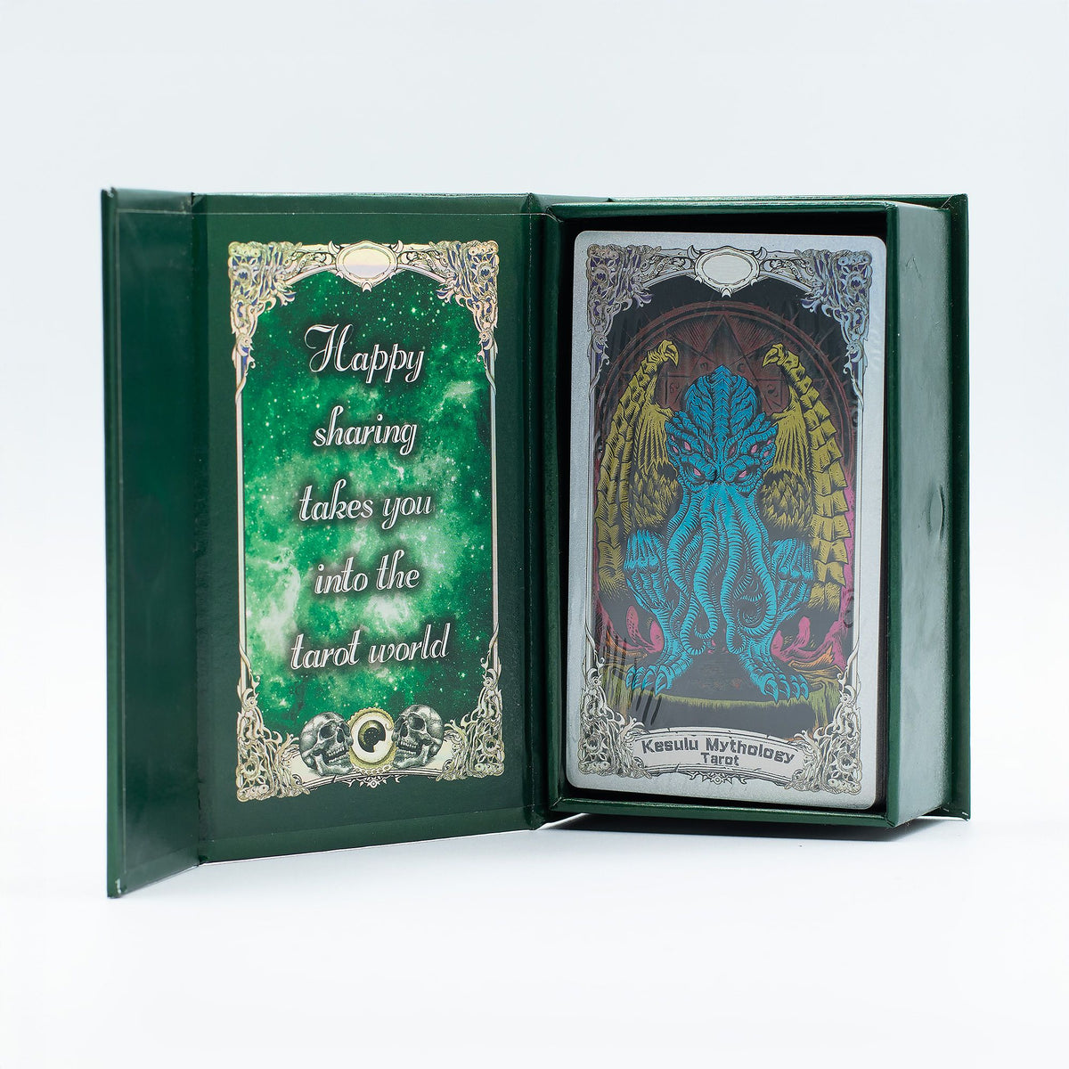 Foil Tarot Card Set - Kesulu Mythology - with booklet - Spiru-shop.nl
