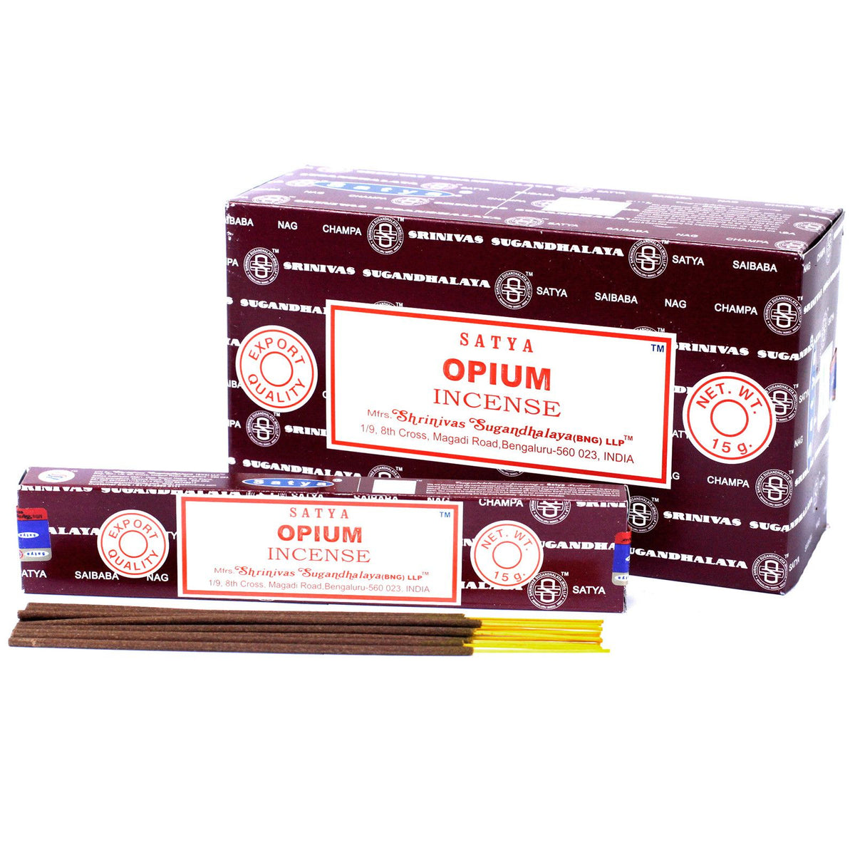 Satya Incense 15gm - Opium - Spiru-shop.nl
