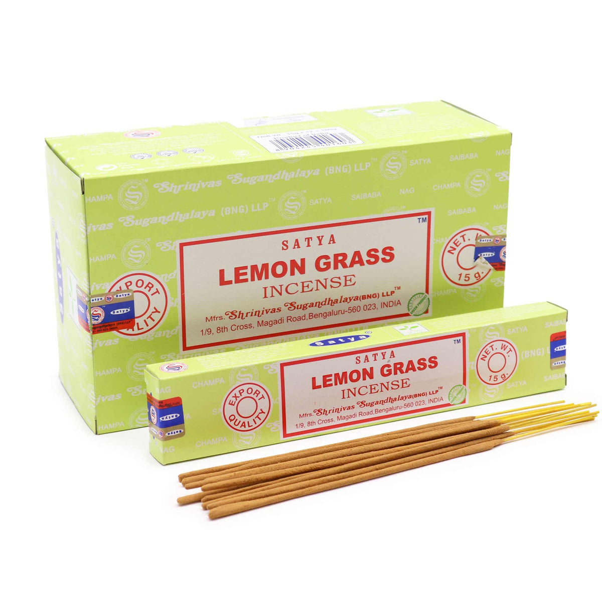 Satya Incense 15gm - Lemongrass - Spiru-shop.nl
