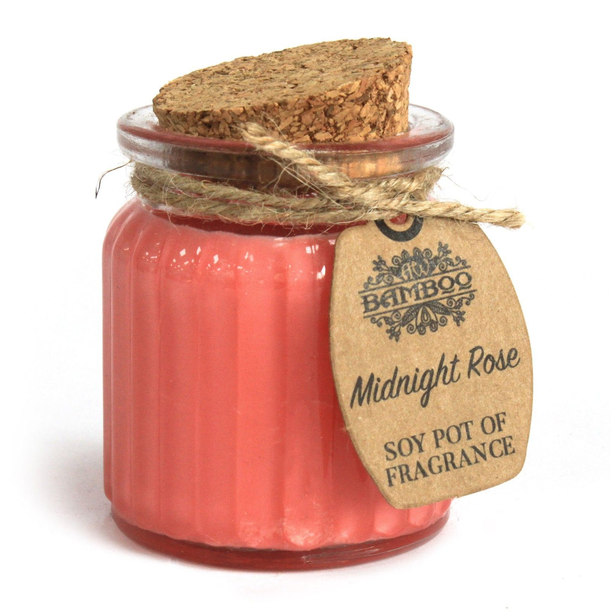 Midnight Rose Soy Pot of Fragrance Candle - Spiru-shop.nl