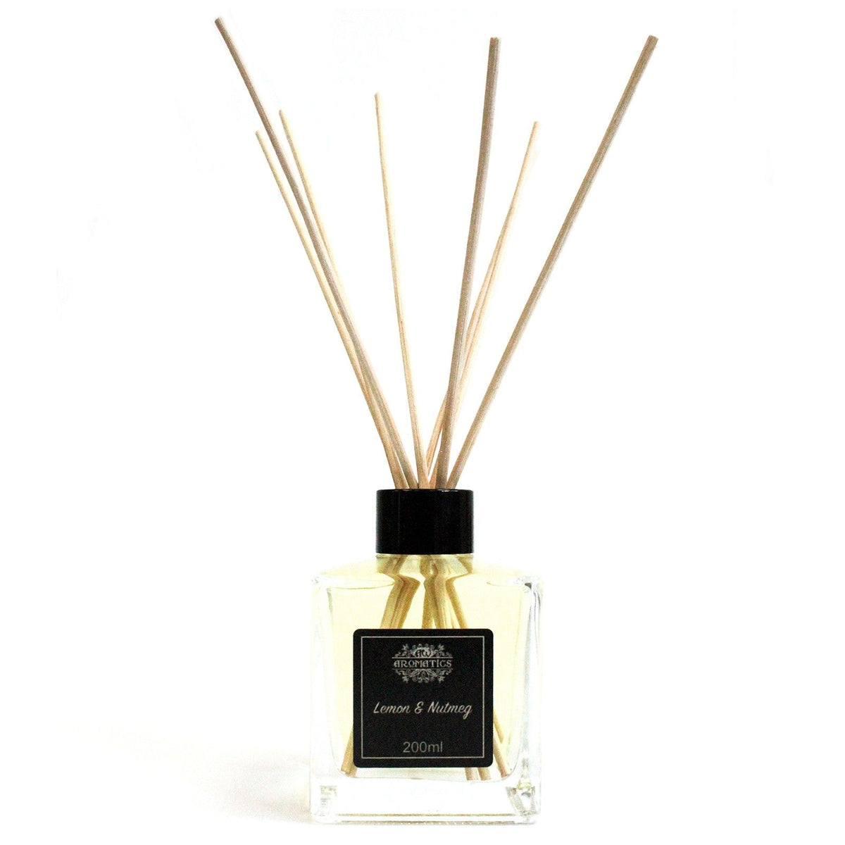 200ml Lemon & Nutmeg Essential Oil Reed Diffuser - Spiru-shop.nl