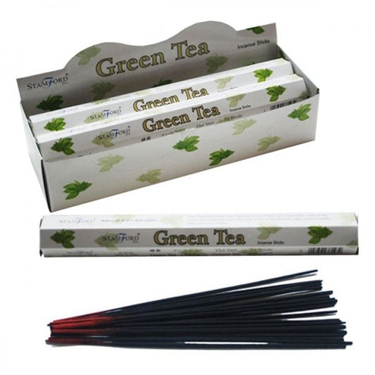 Green Tea Premium Incense - Spiru-shop.nl