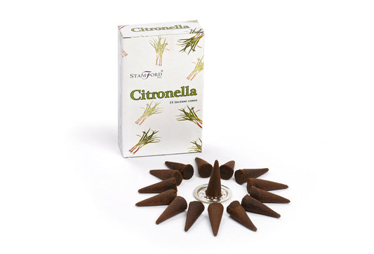 Citronella Incense Cones - Spiru-shop.nl