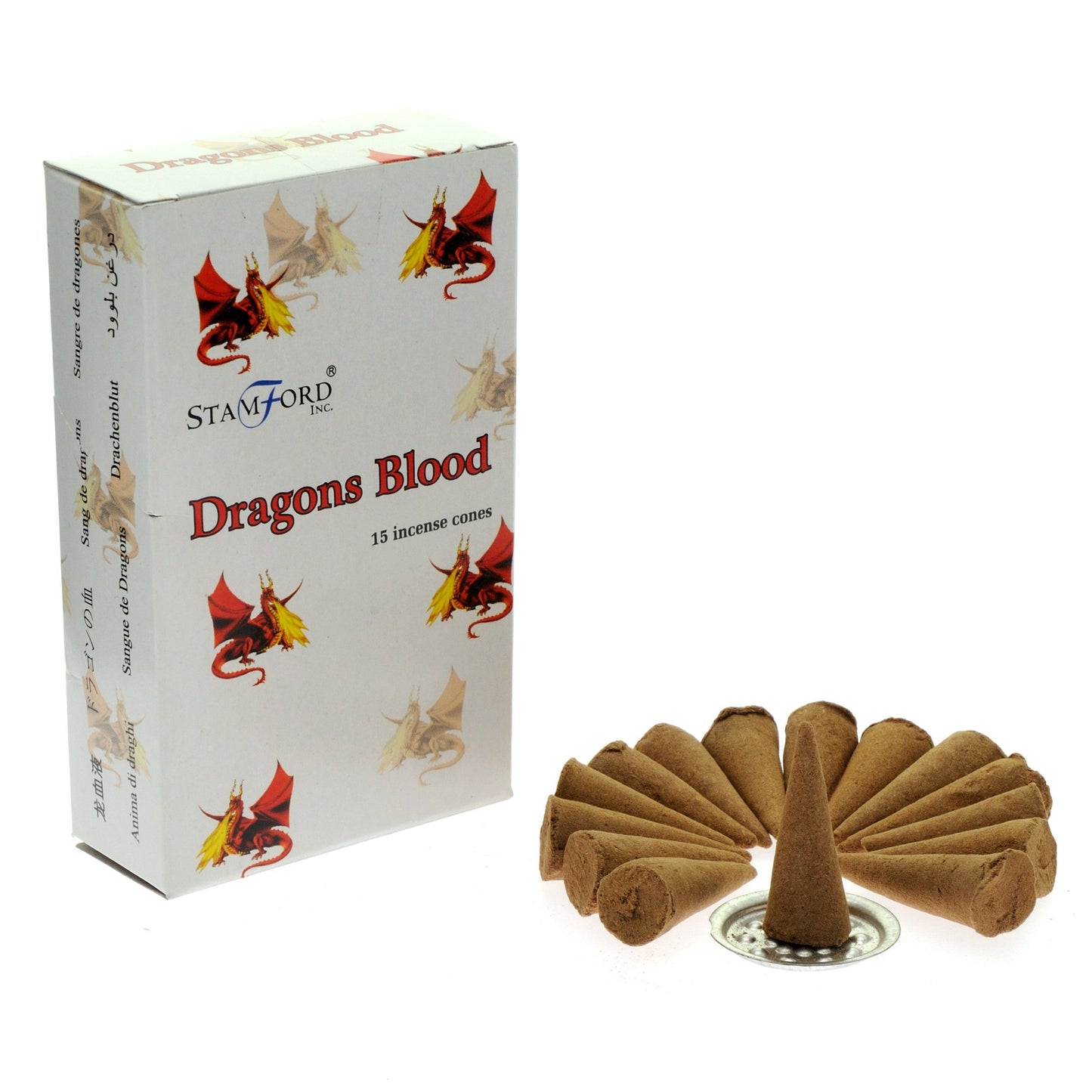 Dragons Blood Incense Cones - Spiru-shop.nl