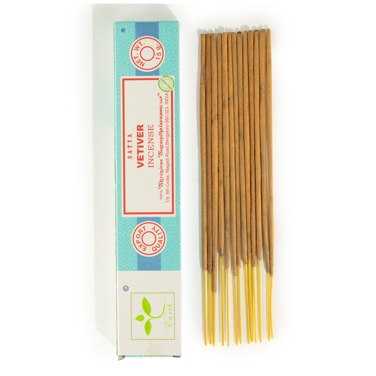 Satya Incense 15gm - Vetiver - Spiru-shop.nl