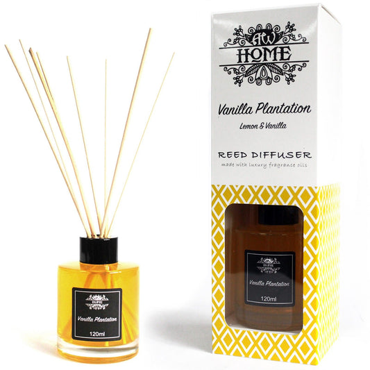 120ml Reed Diffuser - Vanilla Plantation - Spiru-shop.nl