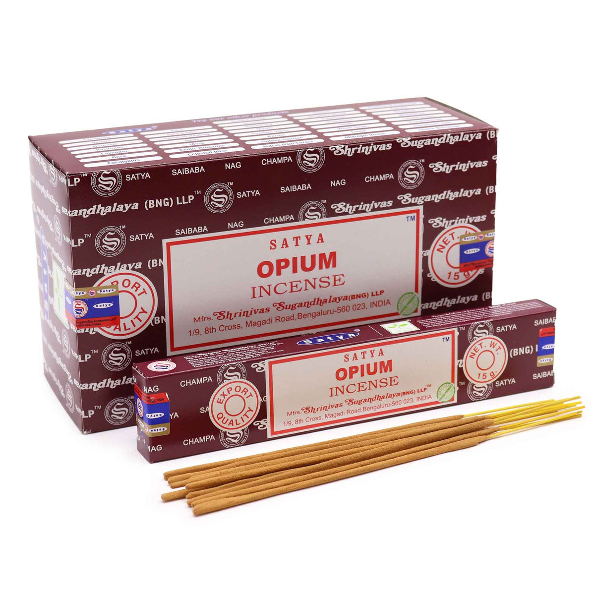 Satya Incense 15gm - Opium - Spiru-shop.nl
