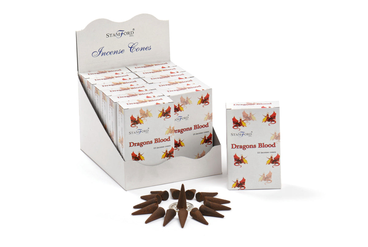 Dragons Blood Incense Cones - Spiru-shop.nl